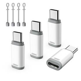 Timovo 840156965989 Lightning Female To Usb C Male Adapter 4 Pack Sup