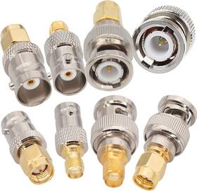 Tjmd Co.ltd 445037617624 Sma To Bnc Kits 3 Sets Rf Coaxial Adapter Male Female Coax Connector 12 Pcs