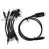 Tk3207 Unbranded Generic 6 In 1 Usb Programming Cable For Kenwood Motorola Yaesu Icom Baofeng A081
