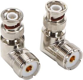 Tls.eagle 711181537765 Tls.eagle Uhf So239 Female To Bnc Male Right Angle Coax Connector Concertor 90