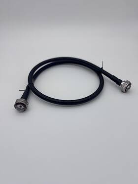 Trilogy Communications Jau012dmdm4 Din- Din 1/2 Coax Cable 4 Feet Low Pim Cell P25 Radio