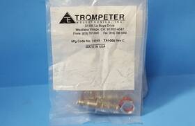 Adbj379-e1ubj20 Trompeter Rf Connector Bnc Jack To Trt Twinaxial/triaxial Adbj379-e1ubj20 Trompeter Rf Connector Bnc Jack To Trt Twinaxial/triaxial
