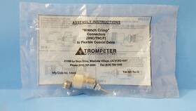 Upl40-2 Trompeter/cinch One Pc - Wrench Crimp Connector Bnc/tnc/f Pl40-2 75