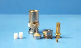 Pl75-49 Trompeter Electronics 1pc-rf Twinaxial-bnc Coaxial Connector Crimp Terminal Male Pl75-49 Trompeter Electronics 1pc-rf Twinaxial-bnc Coaxial Connector Crimp Terminal Male