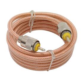 Ts-8x9cl Truckspec 092533033006 9ft Mini-8 Pl-259 Coaxial Cable For Cb Antenna Standard Conne