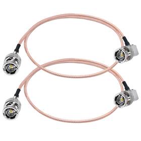 179rg1-50cm Tuolnk 2pcs Rg179 Bnc Jumper Cable 75ohm Male To Hd-sdi Extension