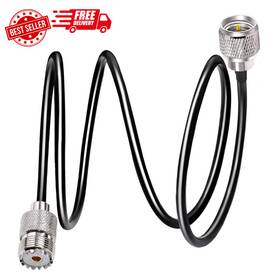 58rg29-1m Tuolnk Mini Uhf Male To Female Extension Cable Plug So23 58rg29-1m Tuolnk Mini Uhf Male To Female Extension Cable Plug So23