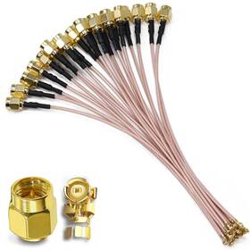 Tuolnk 616050811499 Sma To Ipx Male Ufl/u.fl/ipex Coaxial Cable Plug Wifi
