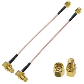 Sc316rg4 Tuolnk Sma Coaxial Cable Rg316 Female To Male Right Angle Wifi Antenna Exten