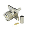U01-fjl19hl4-41bs00x50 Eightwood Uhf Female Jack Hole Panel Rf Connector Crimp