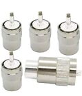 Uhf-j7-5 Riotaxy Uhf Solder Coax Connector Adapter Rf For Cb