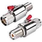 Pl-259 Uhfjkyg Surge Protectors Uhf Lightning Arrestor Plug Male 657631226448