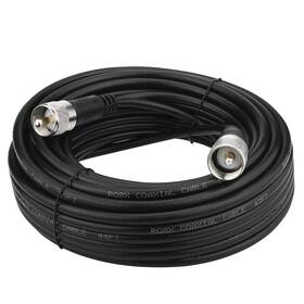 Ullnosoo Rfa0910 Rg8x Coaxial Cable 50 Ft Cb Radio Antenna Coax Uhf Pl259 Male To