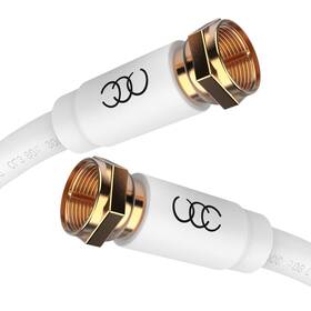 Ultra Clarity Cables 728295265989 Ucc Rg6 Coaxial Cable Connectors Set 3 Ft Quad Shielded Coax Tv Wire Ultra Clarity Cables 728295265989 Ucc Rg6 Coaxial Cable Connectors Set 3 Ft Quad Shielded Coax Tv Wire