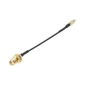 Uxcell 041814403274 Mmcx Male To Rp-sma Female Bulkhead Rf Adapter Connector 4inch Rf1.37 Cable