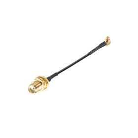 Rf1.37 Uxcell 041814403533 Mmcx Male Right Angle To Sma Female Bulkhead Rf Adapter 2inch Cable Rf1.37 Uxcell 041814403533 Mmcx Male Right Angle To Sma Female Bulkhead Rf Adapter 2inch Cable