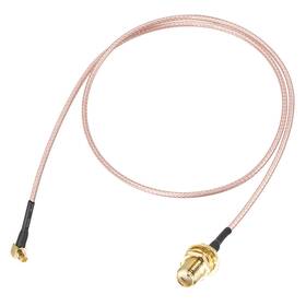 Uxcell 041814403625 Mmcx Male Right Angle To Sma Female Rf Adapter Connector 20inch Rg178 Cable