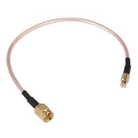 Rg316 Uxcell 714998687241 Mcx Male To Sma With 6.3 Inch Cable Brass Rf Coaxial Coax Adapter