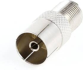 A14060900ux0677 Uxcell Coaxial Cable Connector Pal Female To F Type Jack Rf Silver
