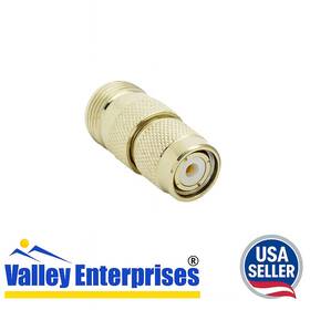 S6-b126 Valley Enterprises Tnc Male To N Female Rf Coaxial Adapter