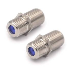 Vce Xb1-66n2p Rg6 Coax Cable Connector 2-pack F-type Extension Adapter Connects T