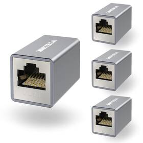 M238-c7-2p-ca Vcelink Cat7 Ethernet Coupler Female To Shielded Rj45 Poe Cable Exten M238-c7-2p-ca Vcelink Cat7 Ethernet Coupler Female To Shielded Rj45 Poe Cable Exten