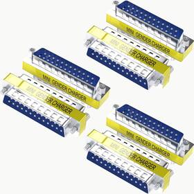 Db25 Warmstor 752811100577 6-pack 25pin Male To Mini Gender Changer Coupler Adapter Rs232 Seri