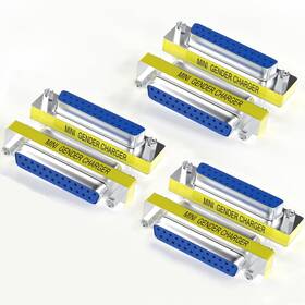 Db25 Warmstor 752811100584 6-pack 25pin Female To Mini Gender Changer Coupler Adapter Rs232 Db25 Warmstor 752811100584 6-pack 25pin Female To Mini Gender Changer Coupler Adapter Rs232