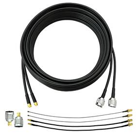 Twin-rs240 Waveform 853722008430 15ft Cable Bundle N-male To Sma-male With Adapters Twin-rs240 Waveform 853722008430 15ft Cable Bundle N-male To Sma-male With Adapters