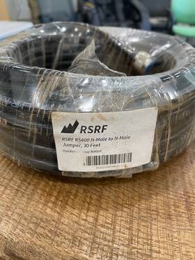 Rs400-nm-nm-30 Waveform Rsrf Rs400 N-male To Jumper Cable 30 Feet Outdoor/indoor New