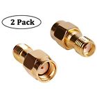 Wifi2smajj Male Jack To Female Coupling Nut Connector Adapter 724884437560