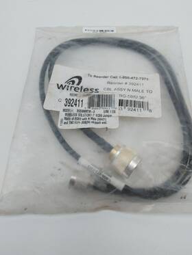 Rg58nmtm-3 Wireless Solutions Coax Cable N-male To Tnc-male 3ft 392411