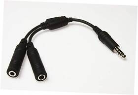 Wn-ac-cb-01 Wirenest Ga Headset To Helicopter Adapter Durable Molded Connectors .206 Inch And .25