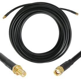 S-mr240 Wizace 633183373243 36 Ft Rp-sma Male To Female Extension Cable 50 Ohm Pure Cop