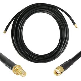 S-lmr240 Wizace Hy0010 25 Ft Rp-sma Male To Female Extension Cable 50