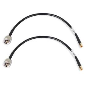 Smr240 Wizace Hy0069 1ft N Male To Sma Pure Copper Low Loss Cable 2pcs Extension Coaxial