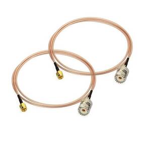 Gp-ac-sma-17 Wlaniot Sma To So239 Adapter Pigtail Male Uhf So 60 Inches