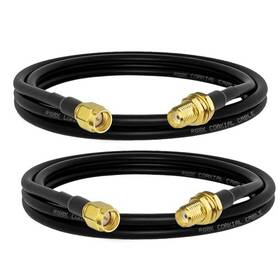 Gp-ac-sma-20 Wlaniot Sma Relocation Cable 3ft Male To Female 2pcs