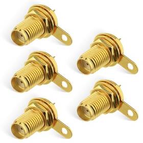 Wlaniot Ls1138 Sma Female Connector Coaxial Panel Mount With Bulkhead