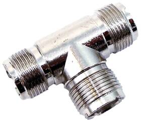 So-239 Workman 693031609498 Taaf Cb / Ham Radio Inch T Connector All Female Coax Cable Adapter