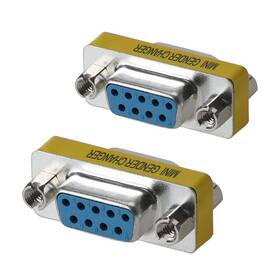 Wovte 701158765314 Db9 Female To Mini Gender Changer Coupler Adapter Connector Pack Of 2