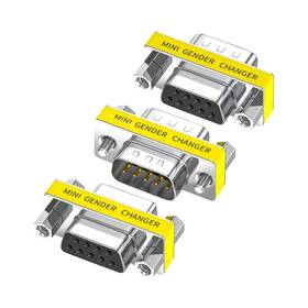 Wqapvhbg 771098949471 Db9 9 Pin Serial Rs232 Gender Changer For Usb To Data Transfer P