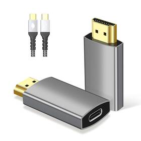 Xinyaa-us-251021-1935 Xinyaa Usb C Female To Hdmi Male Adapter With Video Cable 4k 60hz Uni-direction Xinyaa-us-251021-1935 Xinyaa Usb C Female To Hdmi Male Adapter With Video Cable 4k 60hz Uni-direction