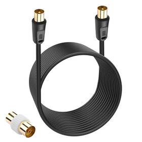 Xmsjsiy Tv5632 Rg6 Coaxial Tv Cable 9.5mm Male To Adapter Cord With Female To