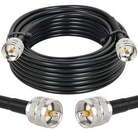 Pl259 Xrds -rf 313044123162 Uhf Cable 25ft Cb Coax Rg58 Male To For Radio Pl259 Xrds -rf 313044123162 Uhf Cable 25ft Cb Coax Rg58 Male To For Radio