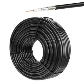 Xrds -rf 605556633940 Rg6 Dual Shield Cable 100ft 18 Awg 75 Ohm Bare Copper Conductor Co