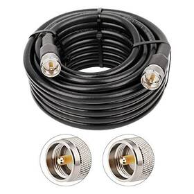 Pl-259 Xrds -rf 607986648037 Cb Coax Cable 50ft Kmr 400 Uhf Coaxial Male Jumper Low
