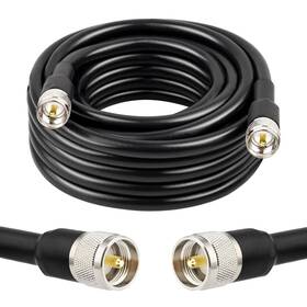 Pl259 Xrds -rf 639395257838 Cb Coax Cable 20ft Kmr 400 Uhf Coaxial Male Low Loss
