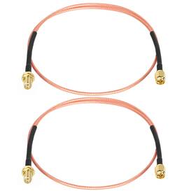 Rg316 Xrds -rf 658360923059 Sma Cable 2ft Male To Female Bulkhead Extension 4g Lte Router 2pcs Rg316 Xrds -rf 658360923059 Sma Cable 2ft Male To Female Bulkhead Extension 4g Lte Router 2pcs