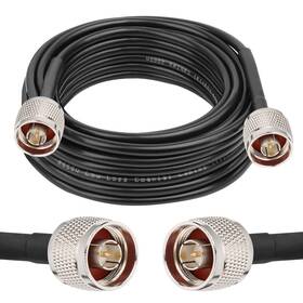 Rg58 Xrds -rf 658361452268 N Male To Coax Cable 25ft Type 50 Ohm Extension Pure Copper